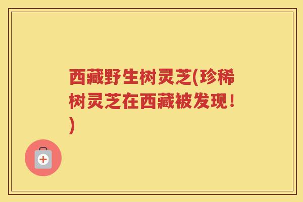 西藏野生树灵芝(珍稀树灵芝在西藏被发现！)