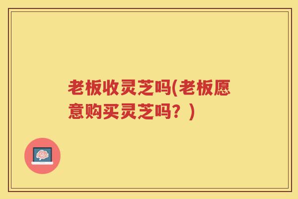老板收灵芝吗(老板愿意购买灵芝吗?) 老板收灵芝吗(老板愿意购买灵芝吗?)