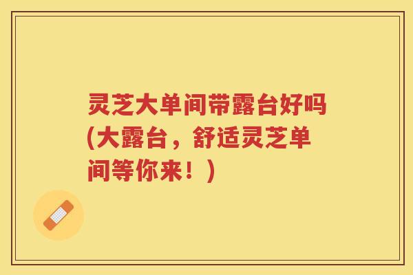 灵芝大单间带露台好吗(大露台，舒适灵芝单间等你来！)
