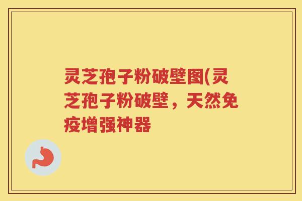 灵芝孢子粉破壁图(灵芝孢子粉破壁，天然免疫增强神器