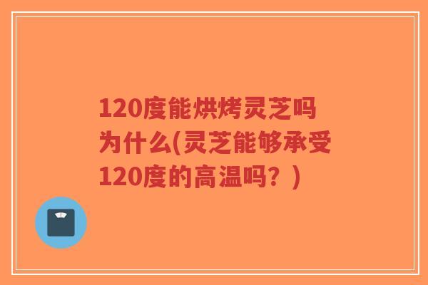 120度能烘烤灵芝吗为什么(灵芝能够承受120度的高温吗？)